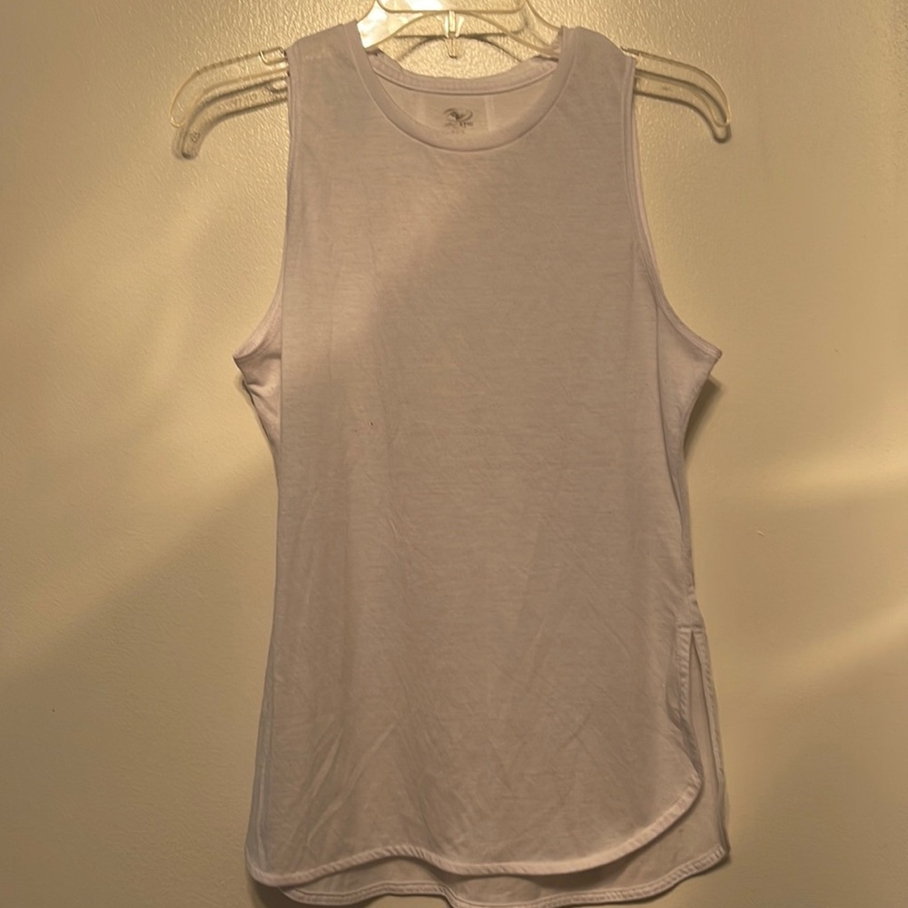 White Athletic tank